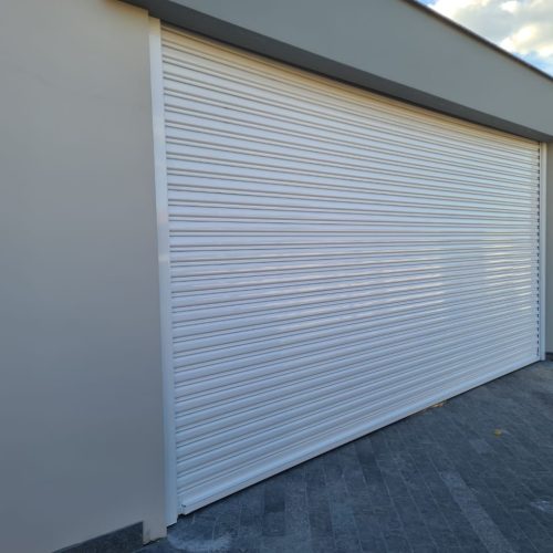 Porta de enrolar automática de ferro